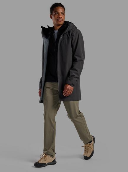 Montane Men's Spirit Long Jacket, Midnight Grey - view 2, Midnight Grey