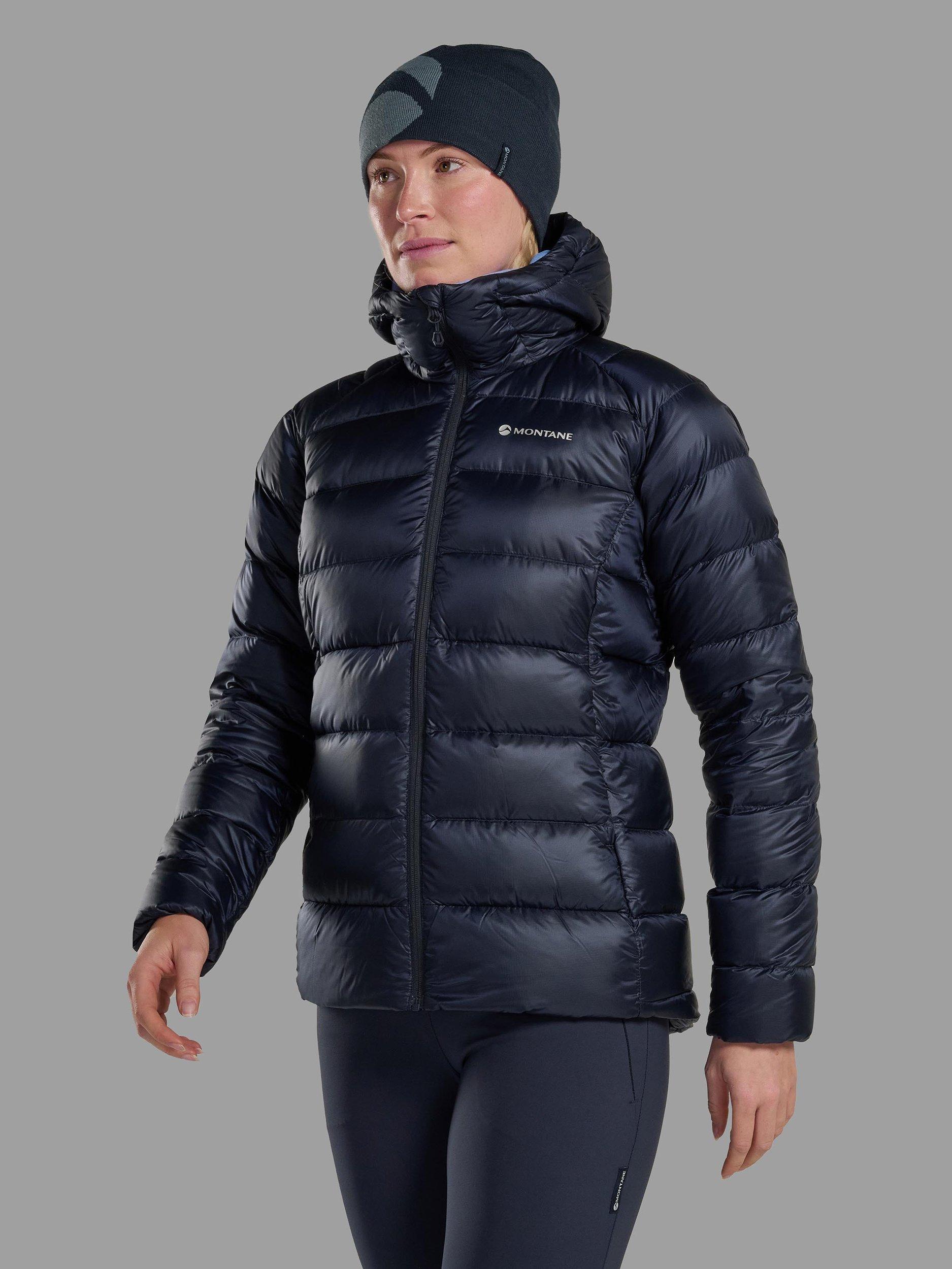Product image 1 of 9, which shows Montane Anti-Freeze XT Women's Recycled Down Jacket, Eclipse Blue, 8