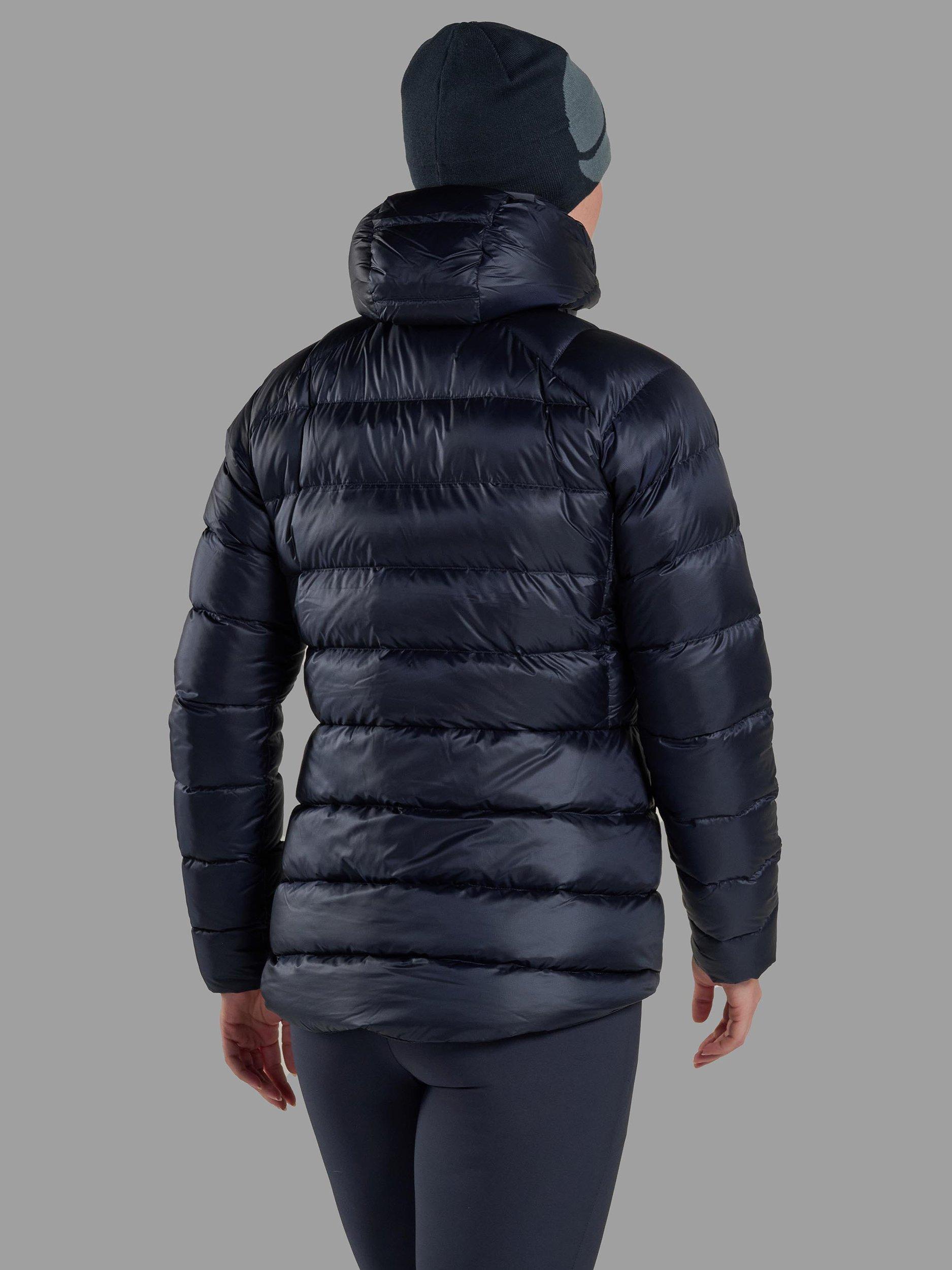 Product image 2 of 9, which shows Montane Anti-Freeze XT Women's Recycled Down Jacket, Eclipse Blue, 8
