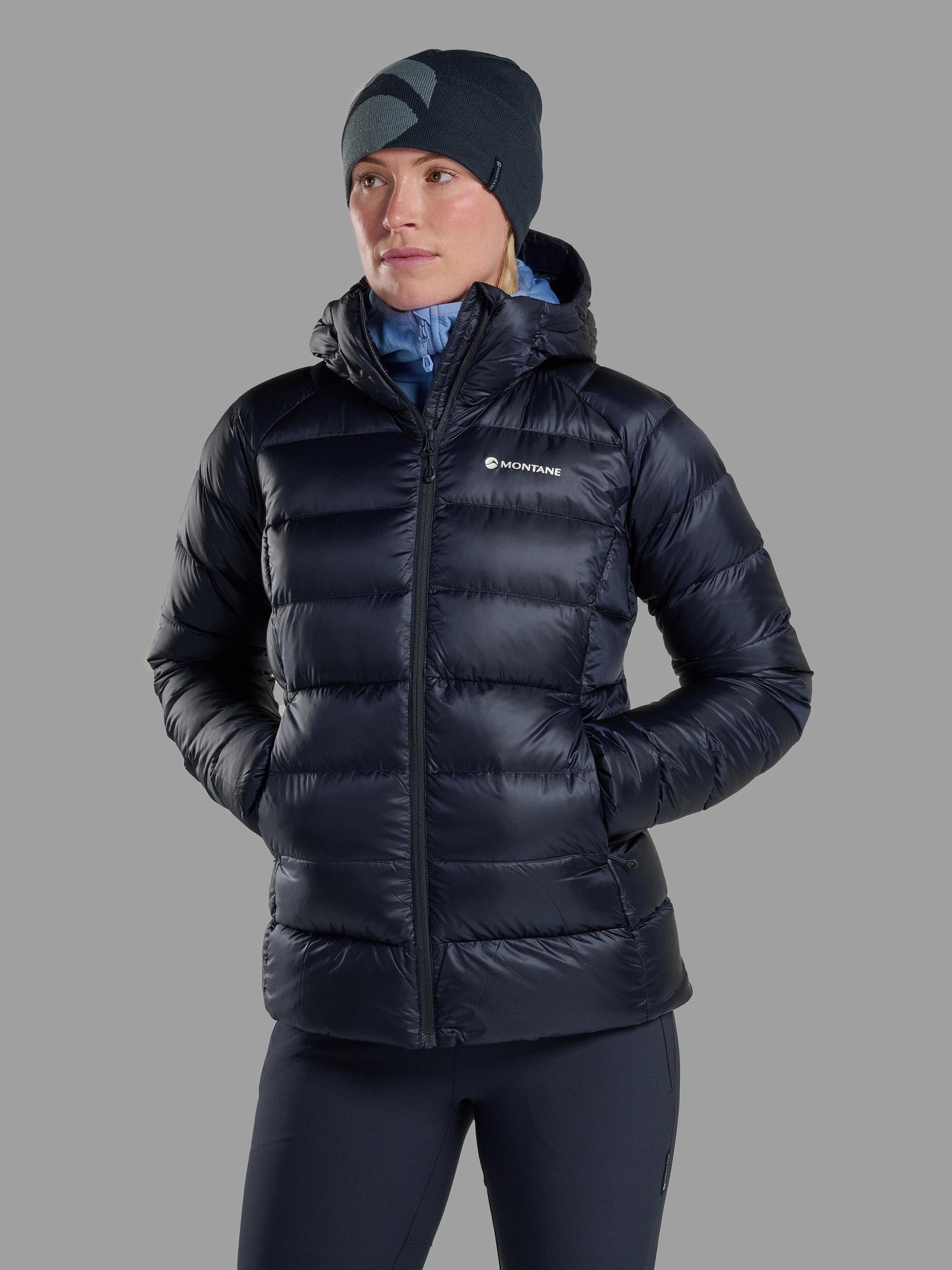 Product image 5 of 9, which shows Montane Anti-Freeze XT Women's Recycled Down Jacket, Eclipse Blue, 8