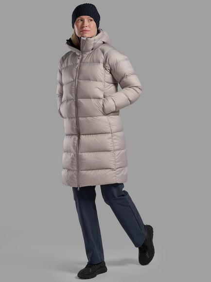 Montane Women's Polaron XT Hooded Jacket, Oyster, Oyster