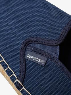 Superdry Canvas Espadrilles - view 2, Eclipse Navy