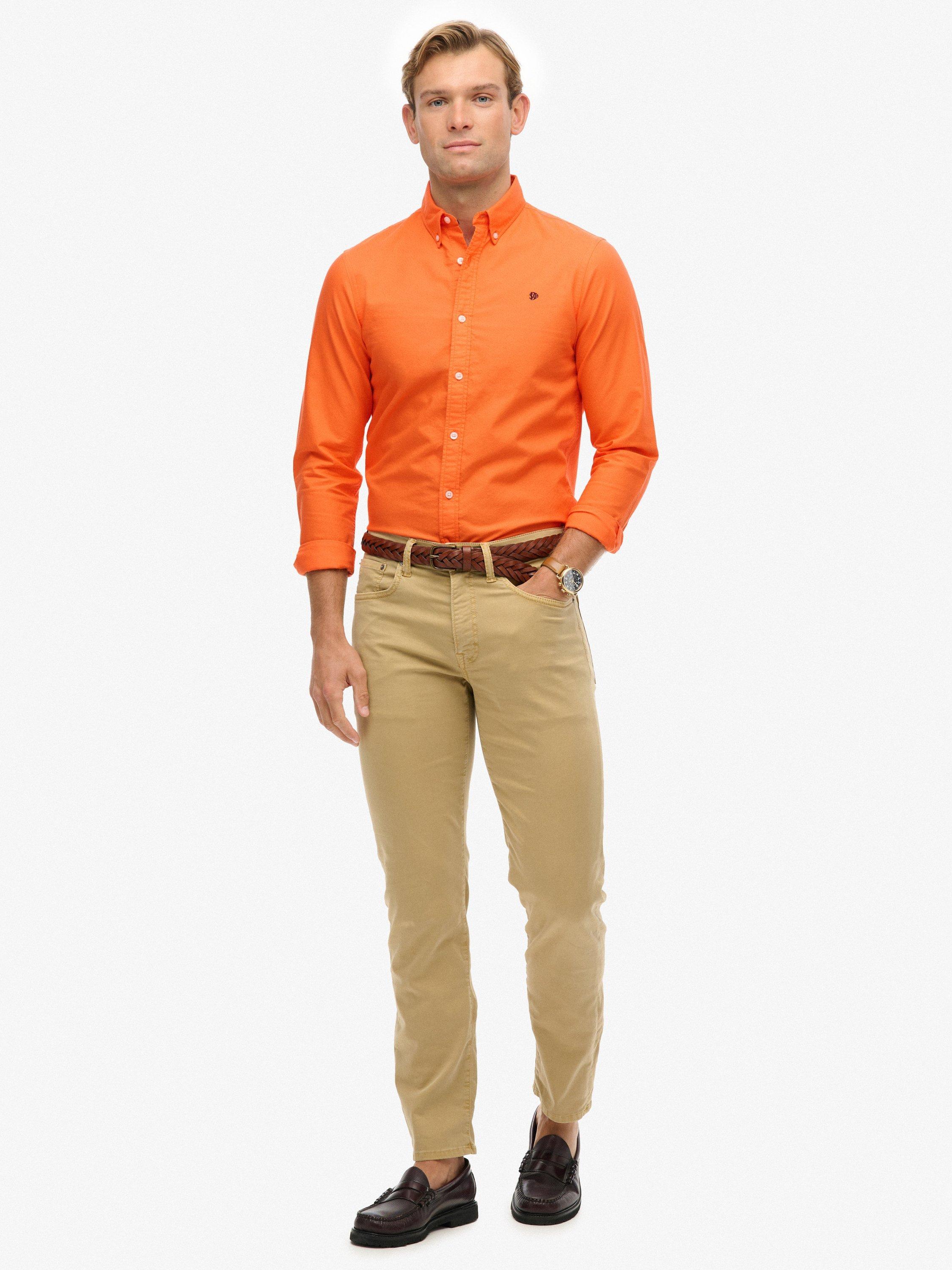 Superdry Cotton Classic Oxford Long Sleeve Shirt