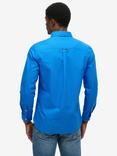 Superdry Cotton Regular Fit Oxford Shirt, French Blue