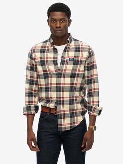 Superdry Organic Cotton Regular Fit Check Lumberjack Shirt, Peyton, Peyton