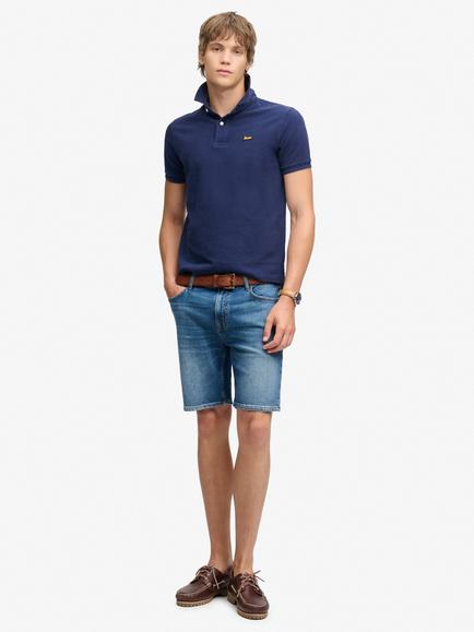 Superdry Classic Fit Denim Shorts, Buck Blue