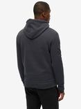 Superdry Cotton Blend Hoodie, Charcoal