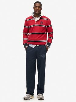 Superdry Athletic Essentials Straight Joggers, Eclipse Navy, Eclipse Navy