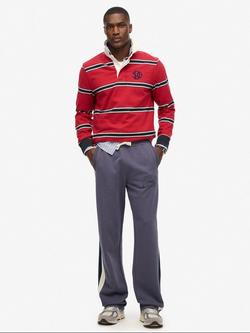 Superdry Athletic Essentials Straight Fit Joggers, Greystone, Greystone