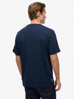 Superdry Cotton Athletic Club T-Shirt - view 2, Nautical Navy