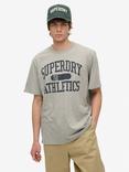 Superdry Athletic Essential T-Shirt, Grey Marl
