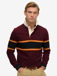 Superdry Cotton Vintage Athletic Stripe Rugby Top