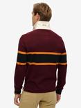 Superdry Cotton Vintage Athletic Stripe Rugby Top
