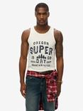 Superdry Work Shop Vest, Cream