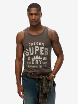 Superdry Work Shop Vest, Vintage Black