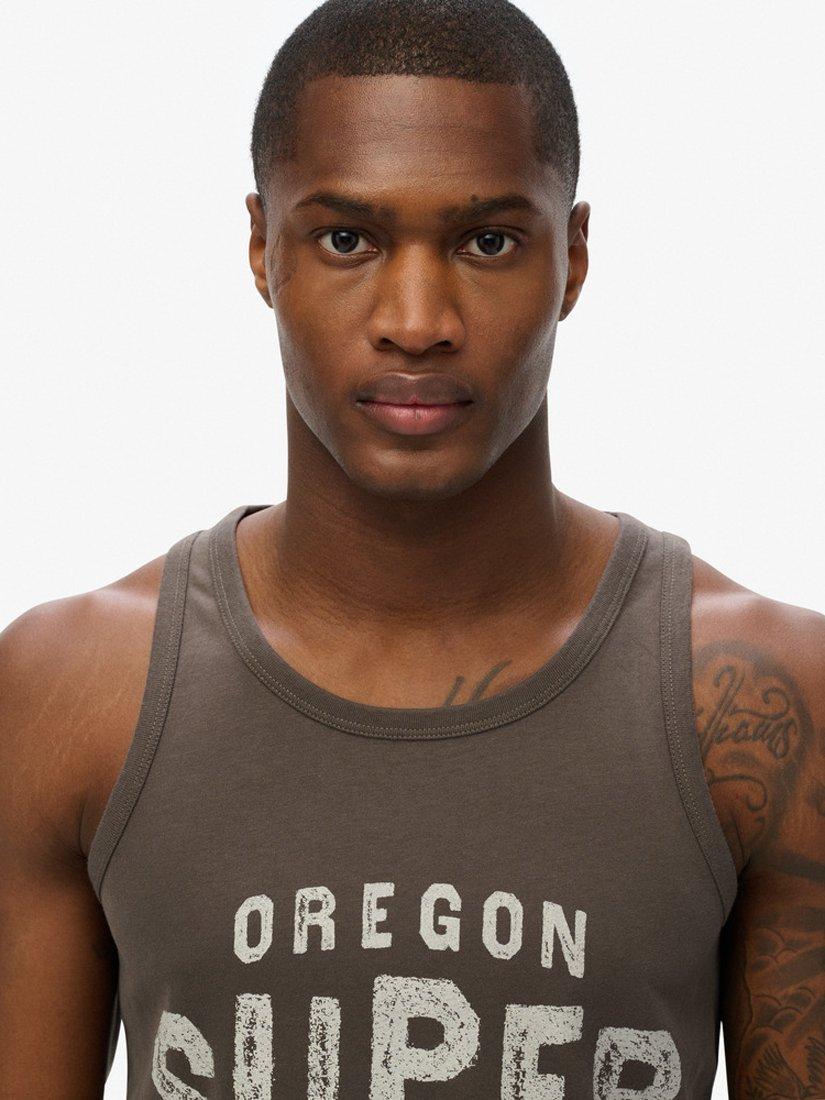 Product image 4 of 5, which shows Superdry Work Shop Vest, Vintage Black, S