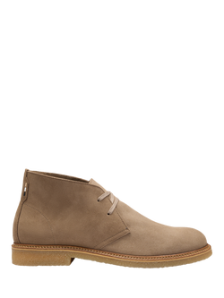 HUGO BOSS BOSS Kope Suede Chukka Boots, Medium Beige, Medium Beige