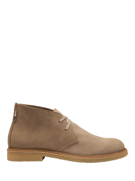 HUGO BOSS BOSS Kope Suede Chukka Boots, Medium Beige, Medium Beige
