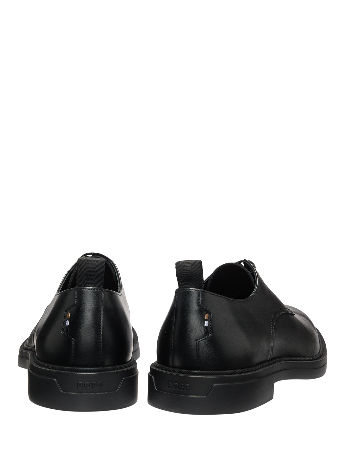 Product image 5 of 5, which shows HUGO BOSS BOSS Leather Derby Shoes, Black, 8