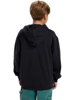 Quicksilver Kids' Cotton Rich Oversized Hoodie - view 2, Black