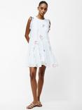 French Connection Kirsty Holland Mini Dress, White/Multi