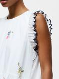 French Connection Kirsty Holland Mini Dress, White/Multi