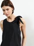 French Connection Holland Shoulder Tie Jumpsuit, Black