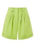 French Connection Ariette High Waist Shorts, Green