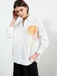 French Connection Cambria Cotton Popover Shirt