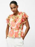 French Connection Louisa Crinkle Blouse