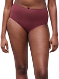 Chantelle Soft Stretch High Waist Knickers, Sienna Red