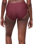 Chantelle Soft Stretch High Waist Knickers, Sienna Red