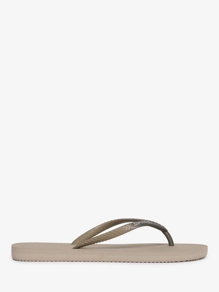 Superdry Core Metallic Flip Flops, Deep Beige Slub, Deep Beige Slub
