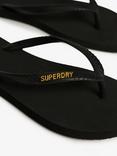 Superdry Core Essential Flip Flops, Black
