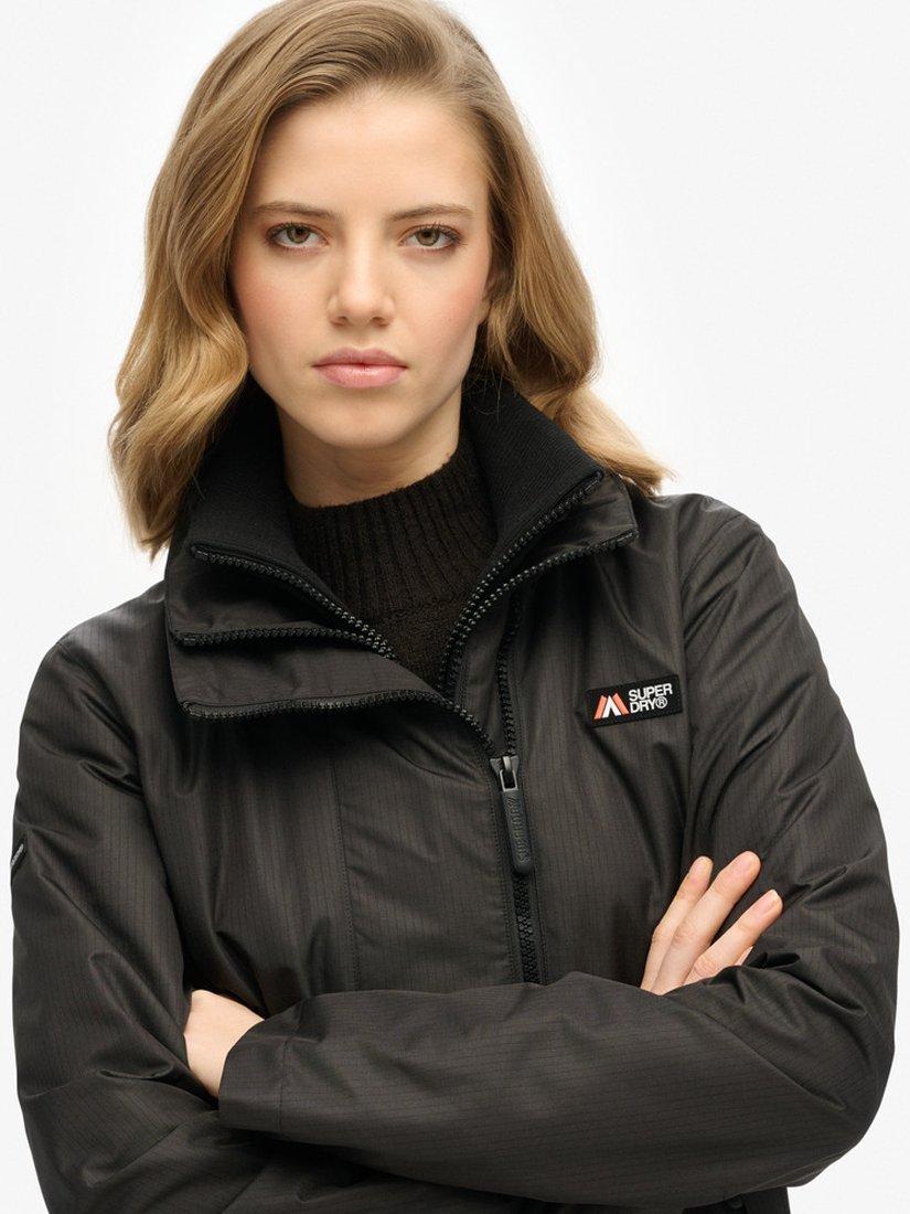 Product image 4 of 5, which shows Superdry Mountain Windbreaker Jacket, Black, 10
