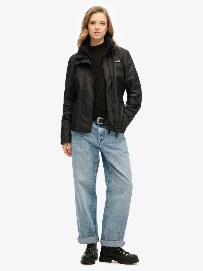 Product image 5 of 5, which shows Superdry Mountain Windbreaker Jacket, Black, 10