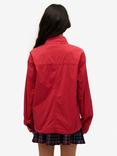 Superdry Oversized Classic Harrington Jacket, Varsity Red
