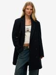 Superdry The Merchant Store Oversized Town Coat, Navy