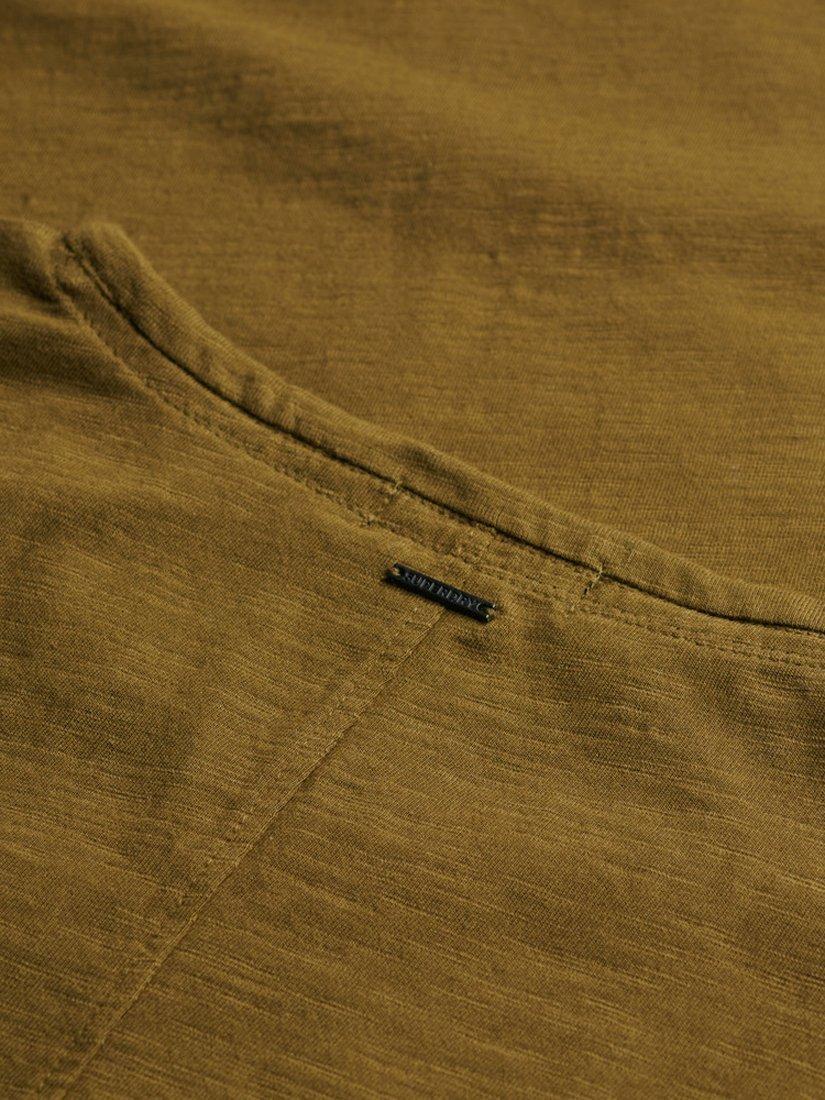Product image 6 of 6, which shows Superdry T-Shirt Midi Dress, Khaki, 10