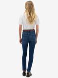 Superdry High Rise Skinny Jeans, Deep Indigo Denim