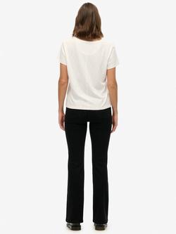 Superdry High Rise Flare Jeans - view 2, Black