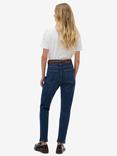 Superdry High Rise Mom Jeans, Mid Blue