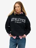Superdry Athletic Essentials Relaxed Hoodie, Eclipse Navy
