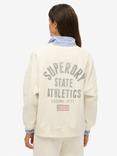 Superdry Athletic Essentials Printed Crew Sweatshirt