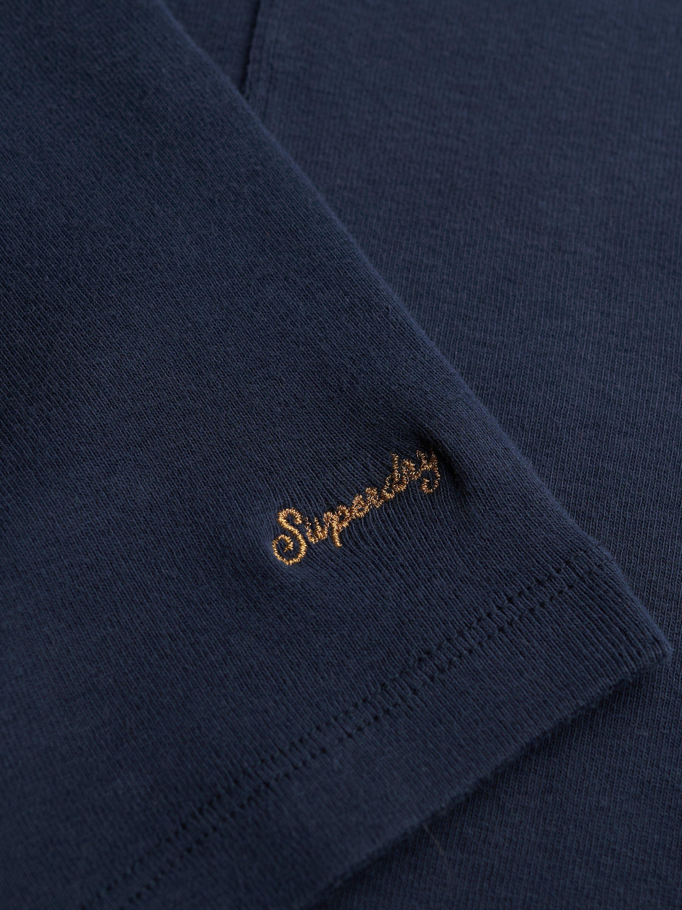 Product image 6 of 6, which shows Superdry Athletic Essential T-Shirt, Eclipse Navy, 10