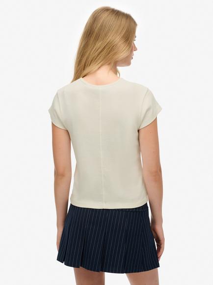 Superdry Athletic Essential T-Shirt - view 2, Desert Bone