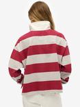 Superdry Cotton Athletic Essentials Stripe Rugby Top