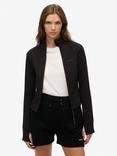 Superdry Active Tech Fitted Track Top, Black