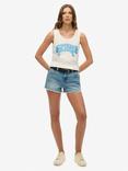 Superdry Cali Vest Top, Off White