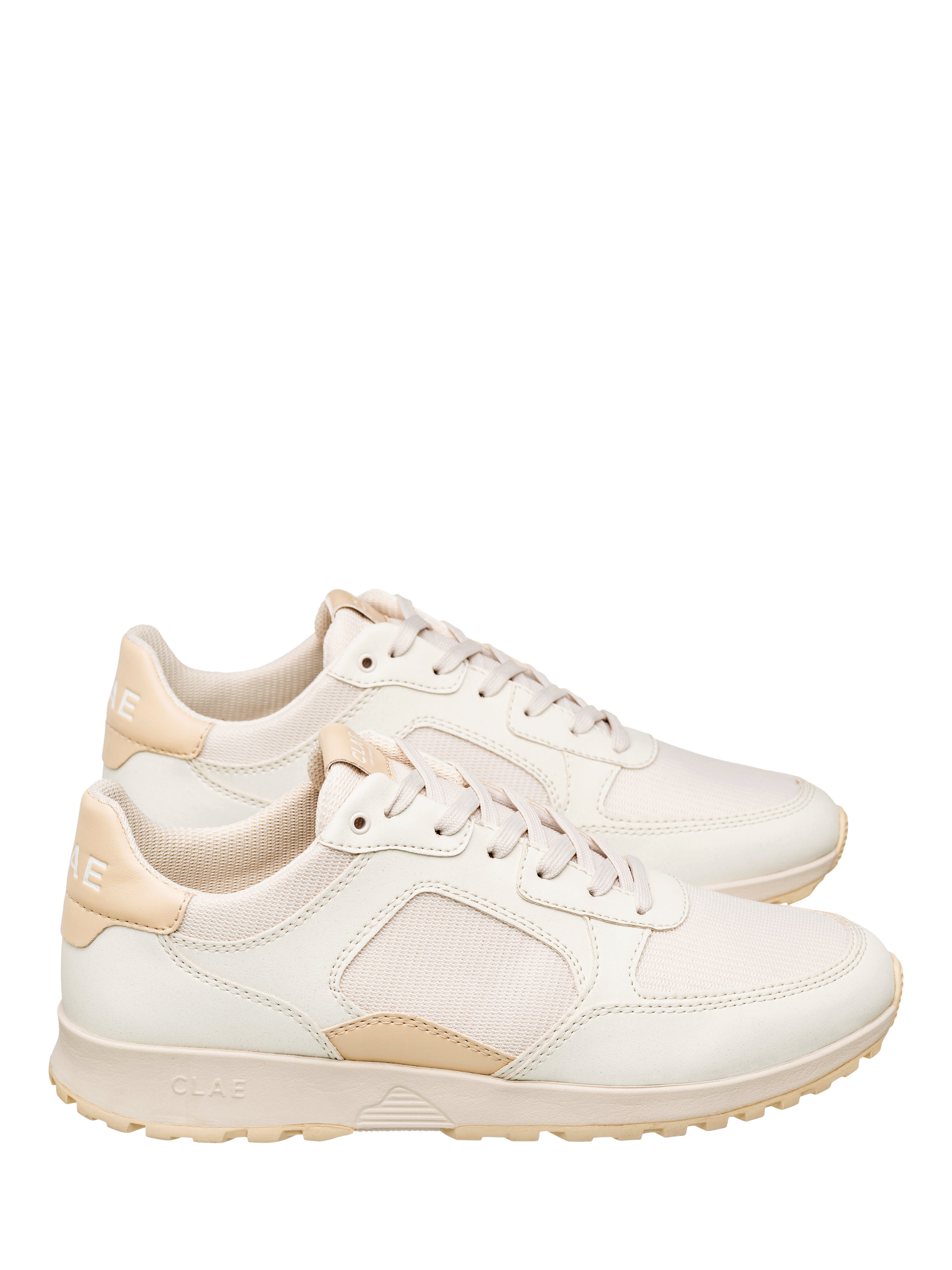Product image 3 of 5, which shows CLAE Joshua Apple Trainers, Off White, 4